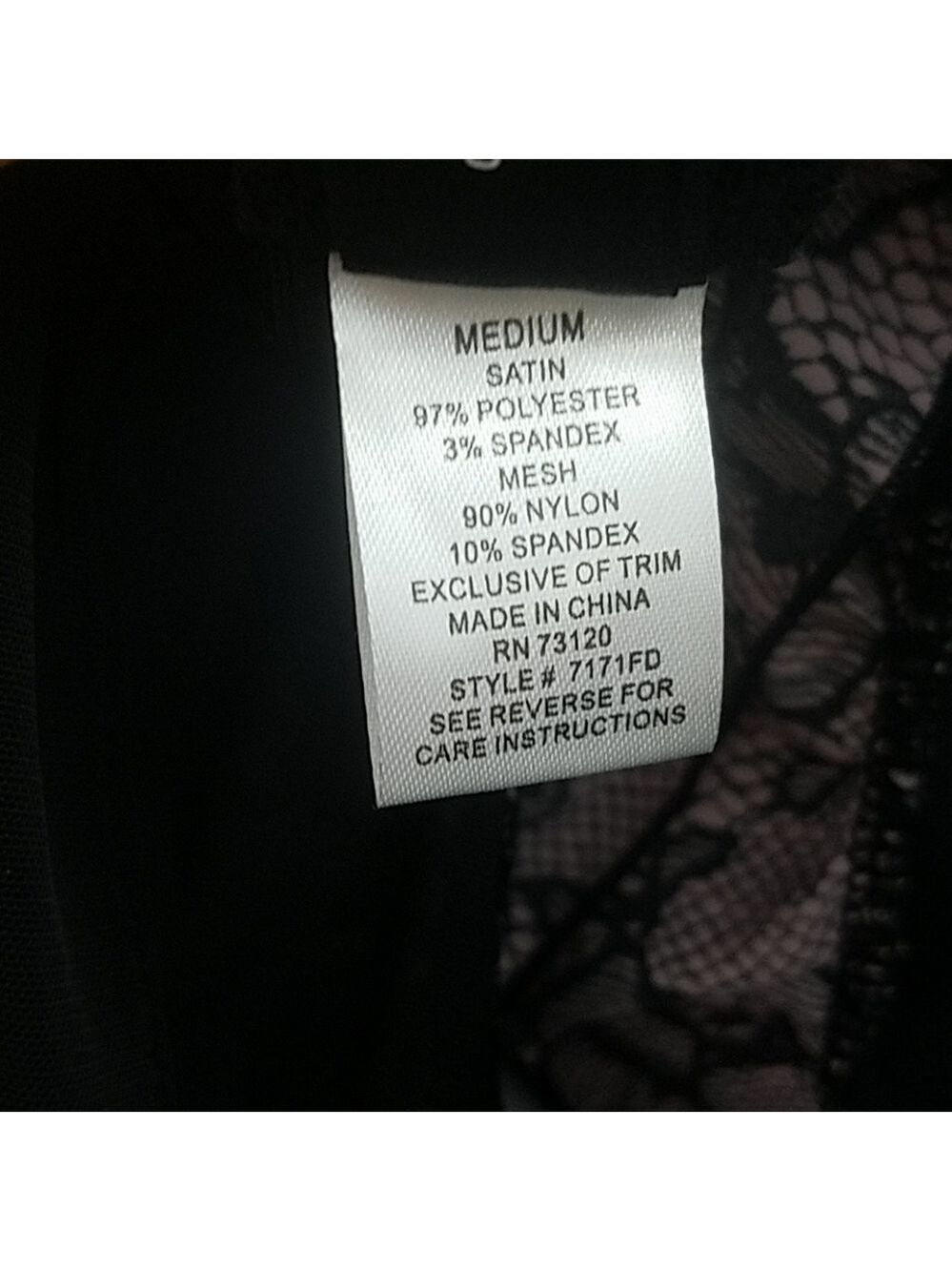 Frederick's of Hollywood sexy babydoll lingerie M - Picture 7 of 8